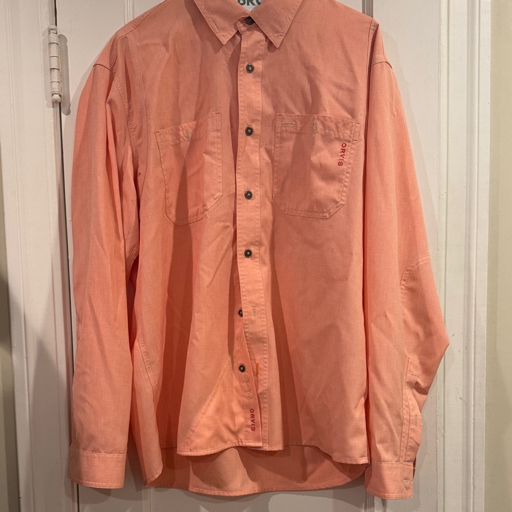 Orvis Coral Button-Up Shirt